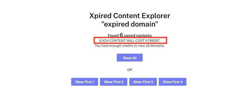 expired content expired content